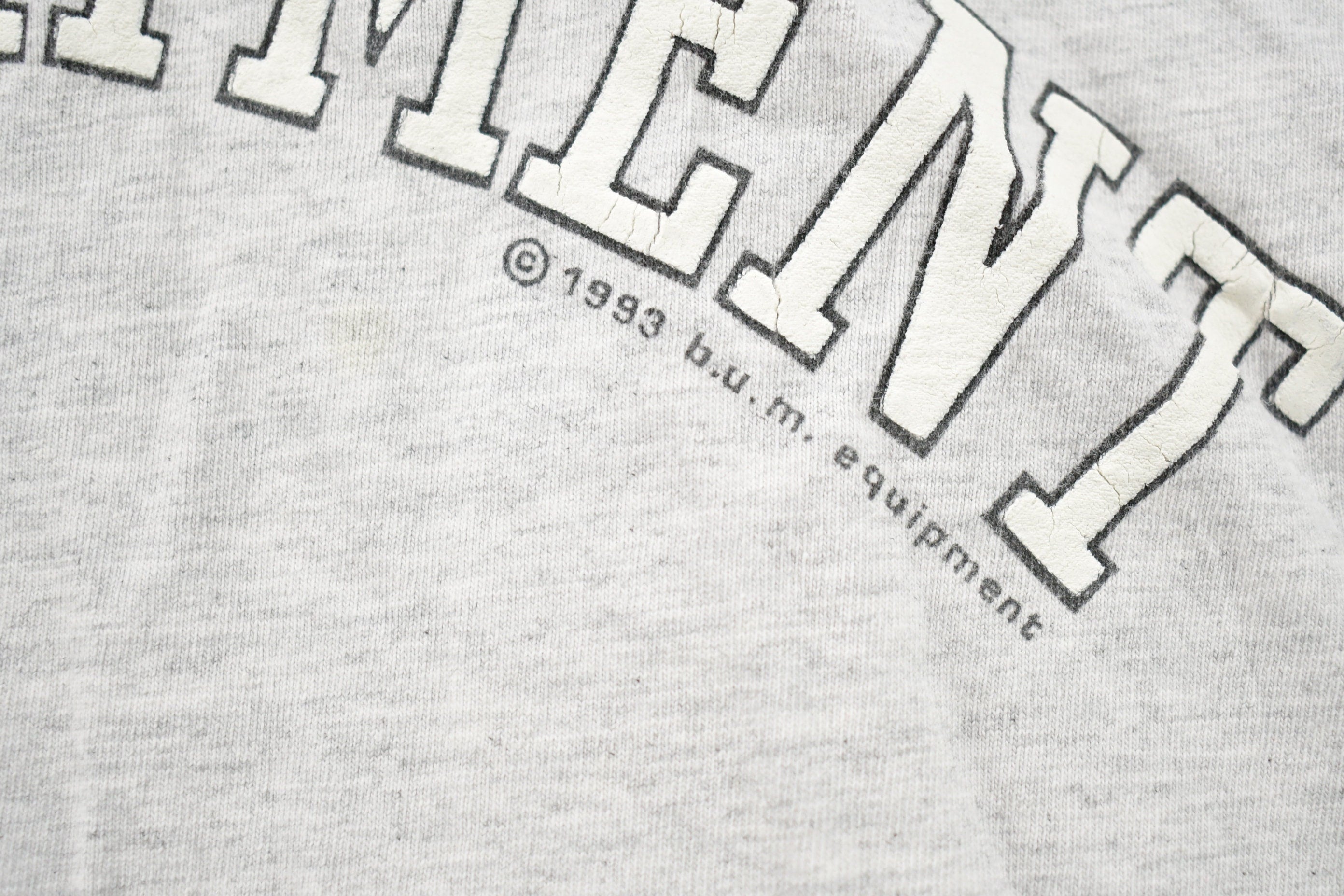 Vintage 1990s Short Sleeve B.U.M. Graphic Hoodie