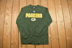 Vintage 1990s Green Bay Packers NFL Long Sleeve Sweatshirt