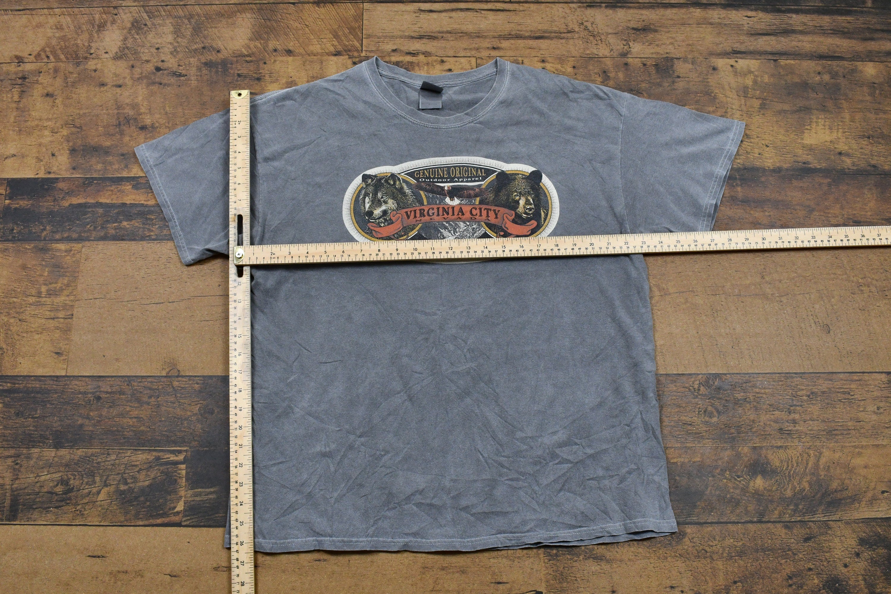 Vintage 1990s Virginia City Nevada Outdoorsman T-Shirt
