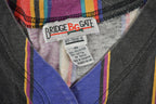 Vintage 1990s Striped Button Up Short Sleeve