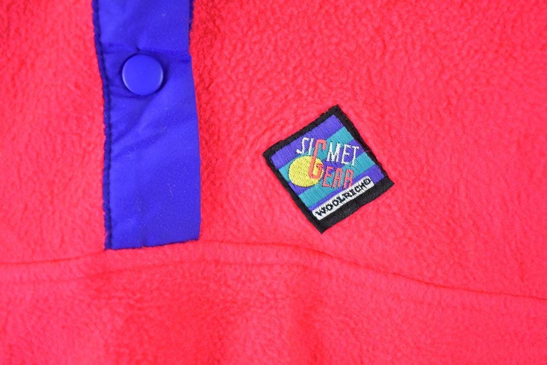 Vintage 1990s Woolrich Sigmet Gear Fleece Outdoorsman Sweater