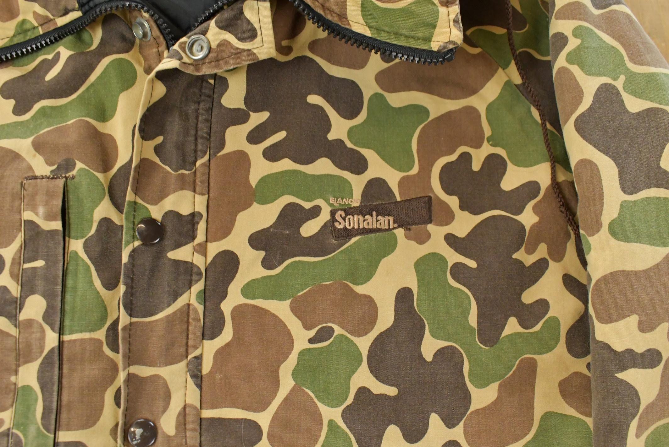 Vintage 1980s Elanco Duck Camo Parka Jacket Men's 2XL