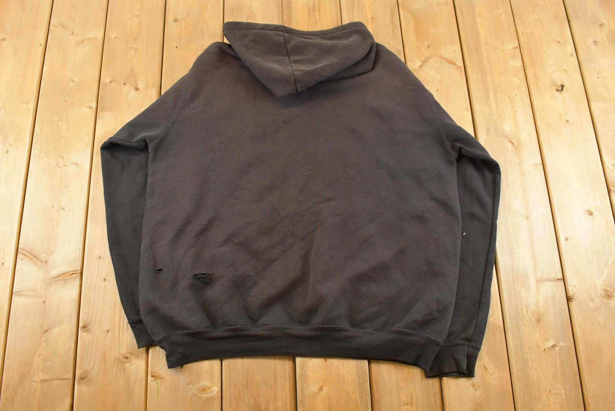 Vintage 1990s Carhartt Distressed Hoodie Men's XL