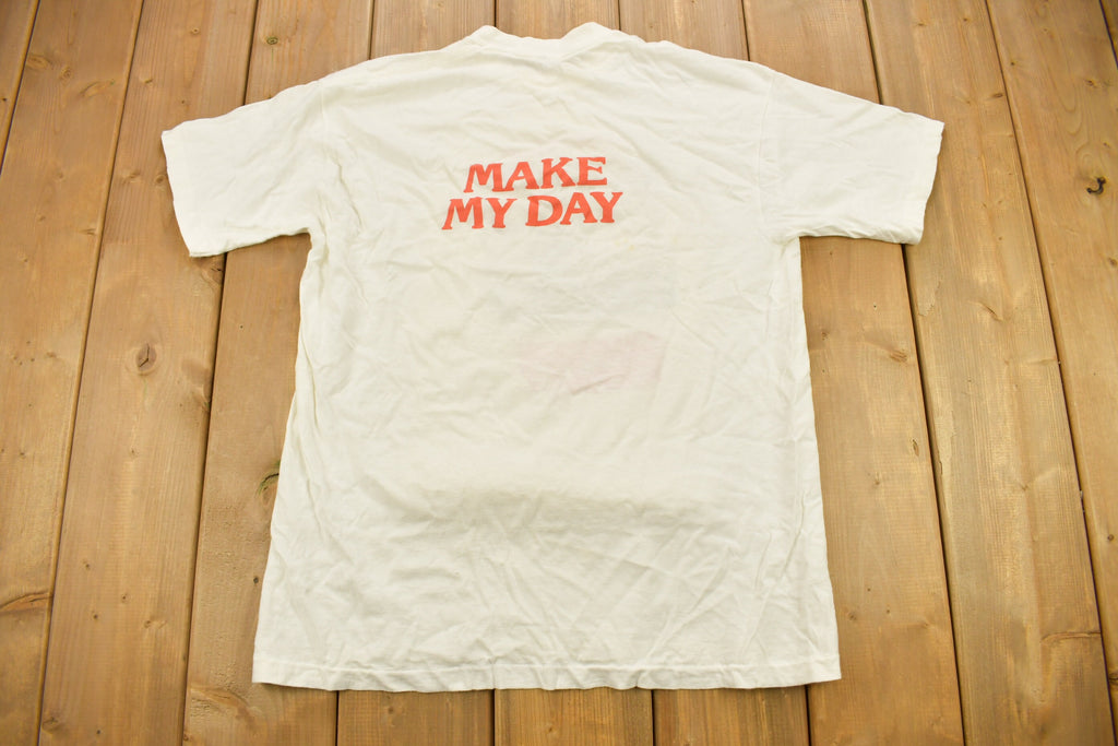 Vintage 1984 Sudden Impact Clint Eastwood Movie Promo T-shirt