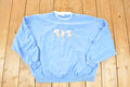 Vintage 1990s Morning Sun Mice In The Rain Double Collar Crewneck Sweatshirt Women's XXL