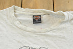 Vintage 1990s Harley Davidson Black Hills South Dakota Motorcycles Biker T-Shirt Men's 2XL