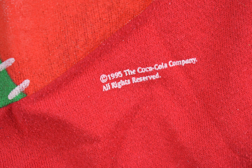 Vintage 1995 Coca Cola Polar Bear Crewneck Sweatshirt