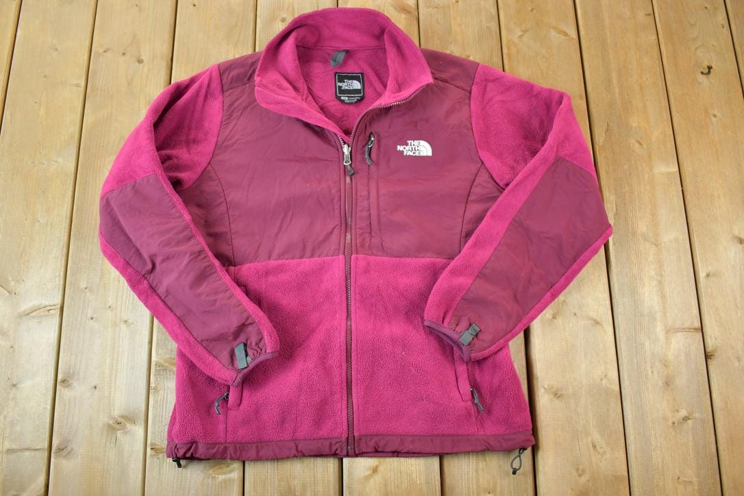 Vintage 1990s The North Face Womens Fleece Sweater Jacket