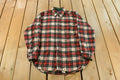Vintage 1980s Pendleton Wool Flannel Button Up Shirt Men's M