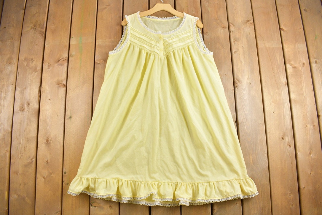 Vintage 1960s Night Gown Dress