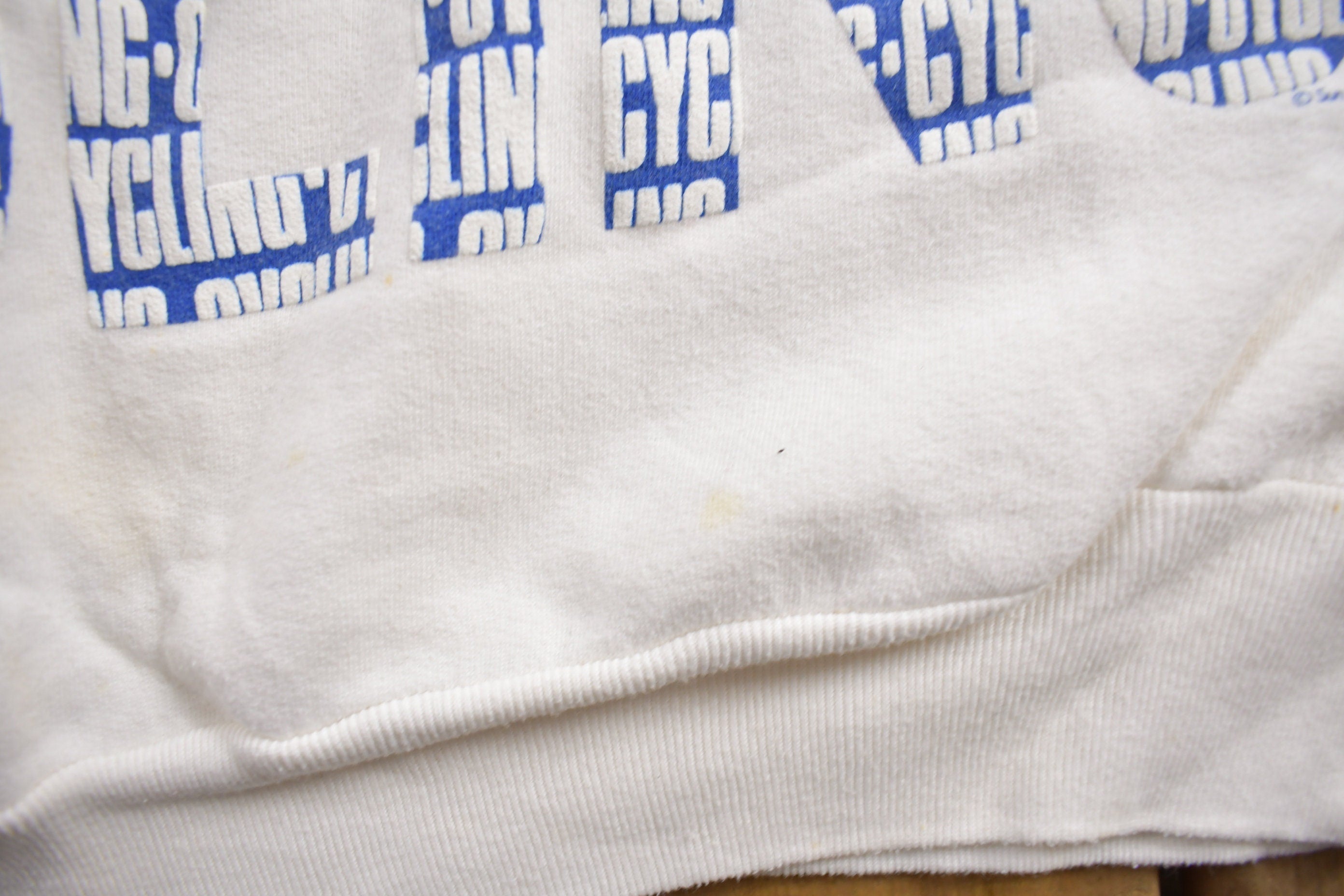 Vintage 1990s Louisiana Cycling Crewneck Sweatshirt