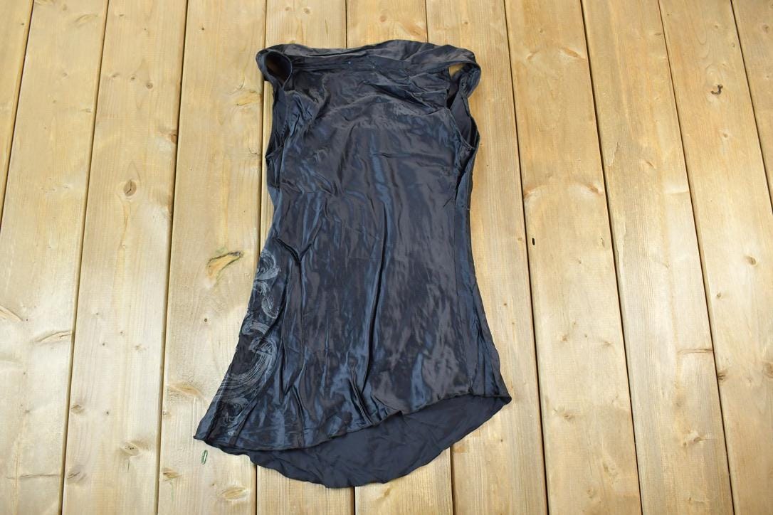 Vintage Y2K Vigos Sequin Mini Dress / Y2k Vintage Bedazzled Tops / Retro Womenswear / Mod Fashion