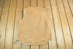 Vintage 1980s Carhartt Sherpa Lined Vest Jacket Mens Large Tall