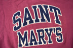 Vintage 1990s Saint Mary's University Collegiate Crewneck Made In USA Size L