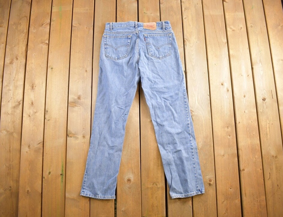 Vintage 1990s Levi's 516 Denim Jeans Size 34x32