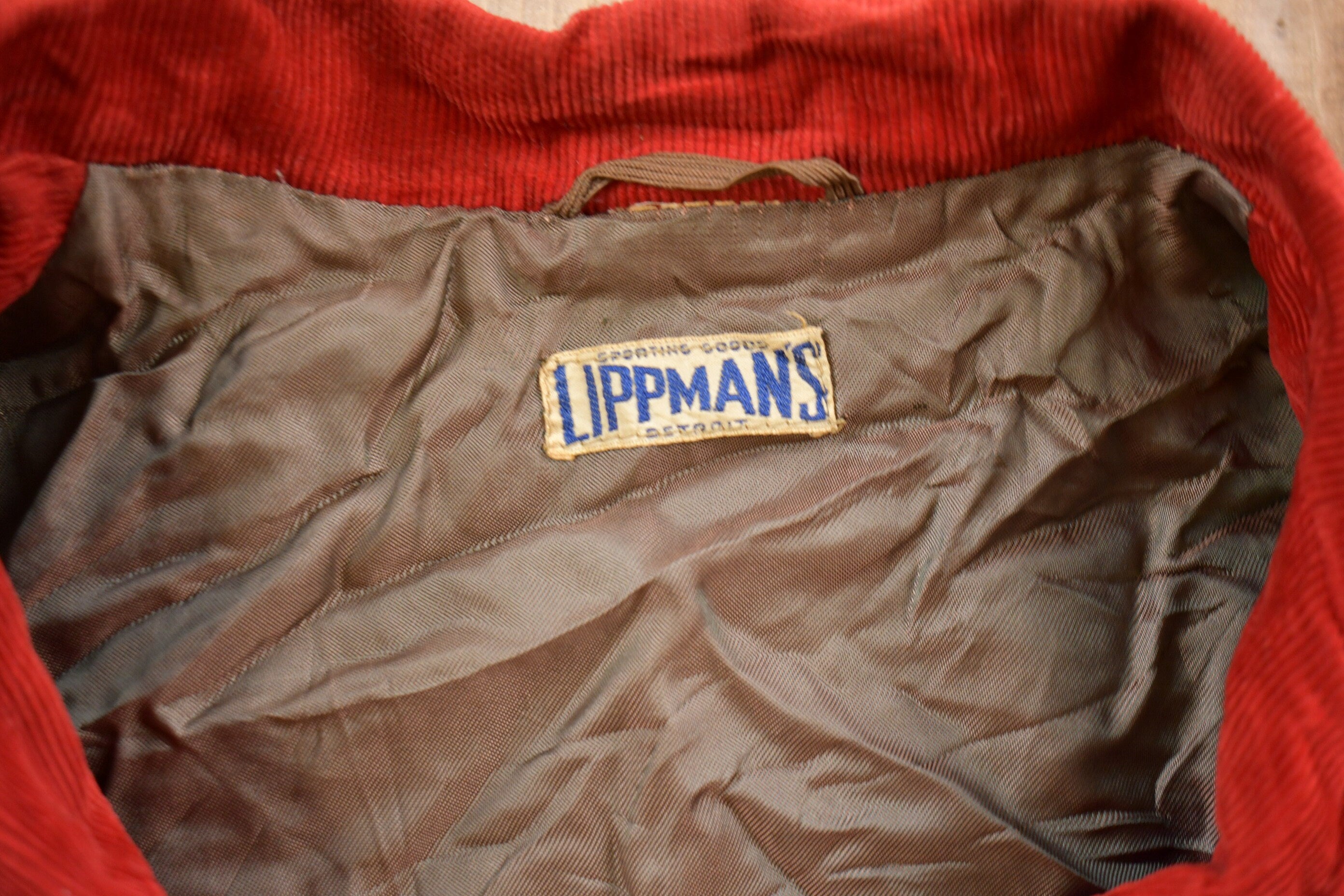Vintage 1980s Lippman's Corduroy Blazer