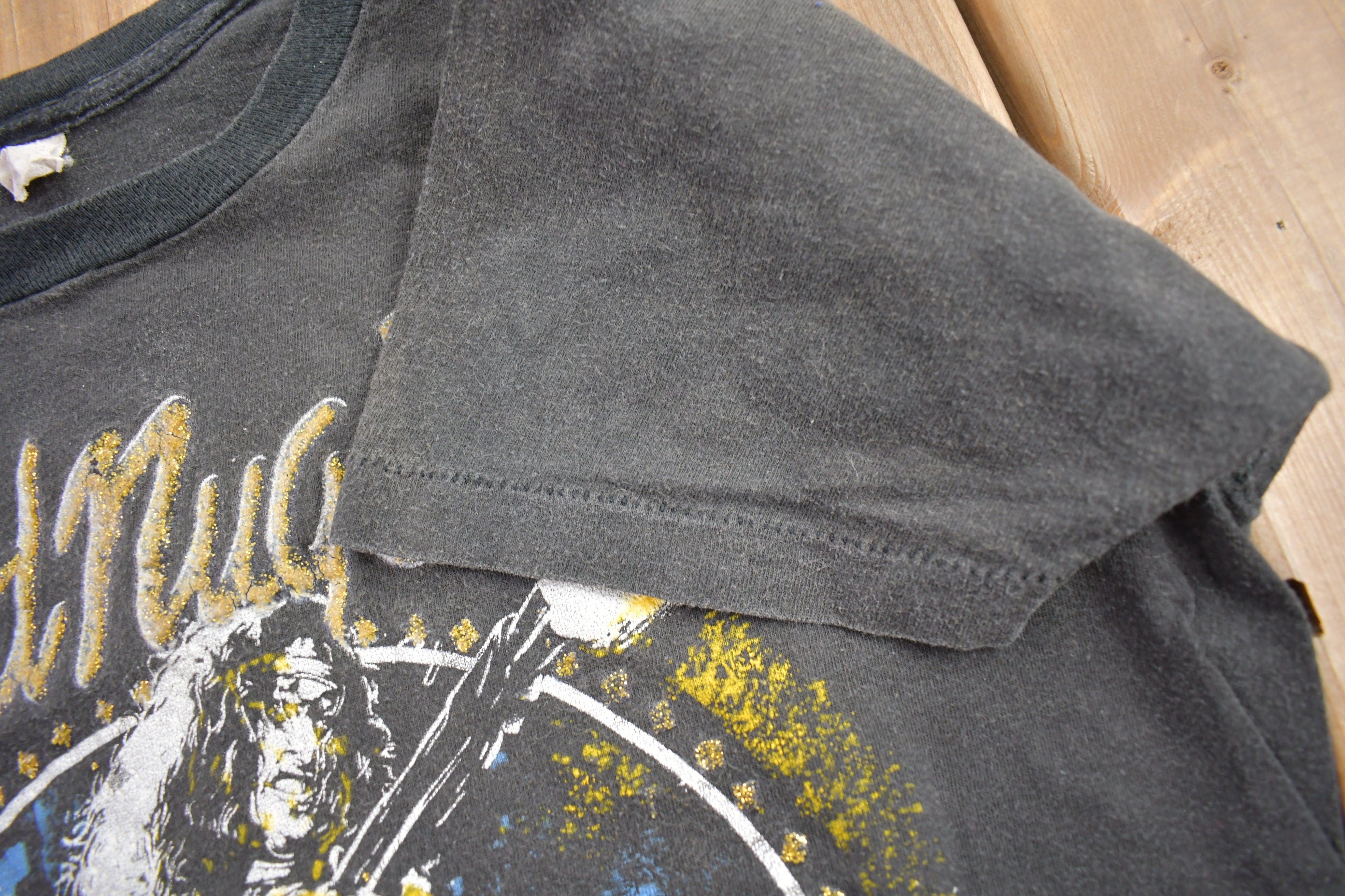 Vintage 1980s Ted Nugent Aragon Concert Band T-shirt