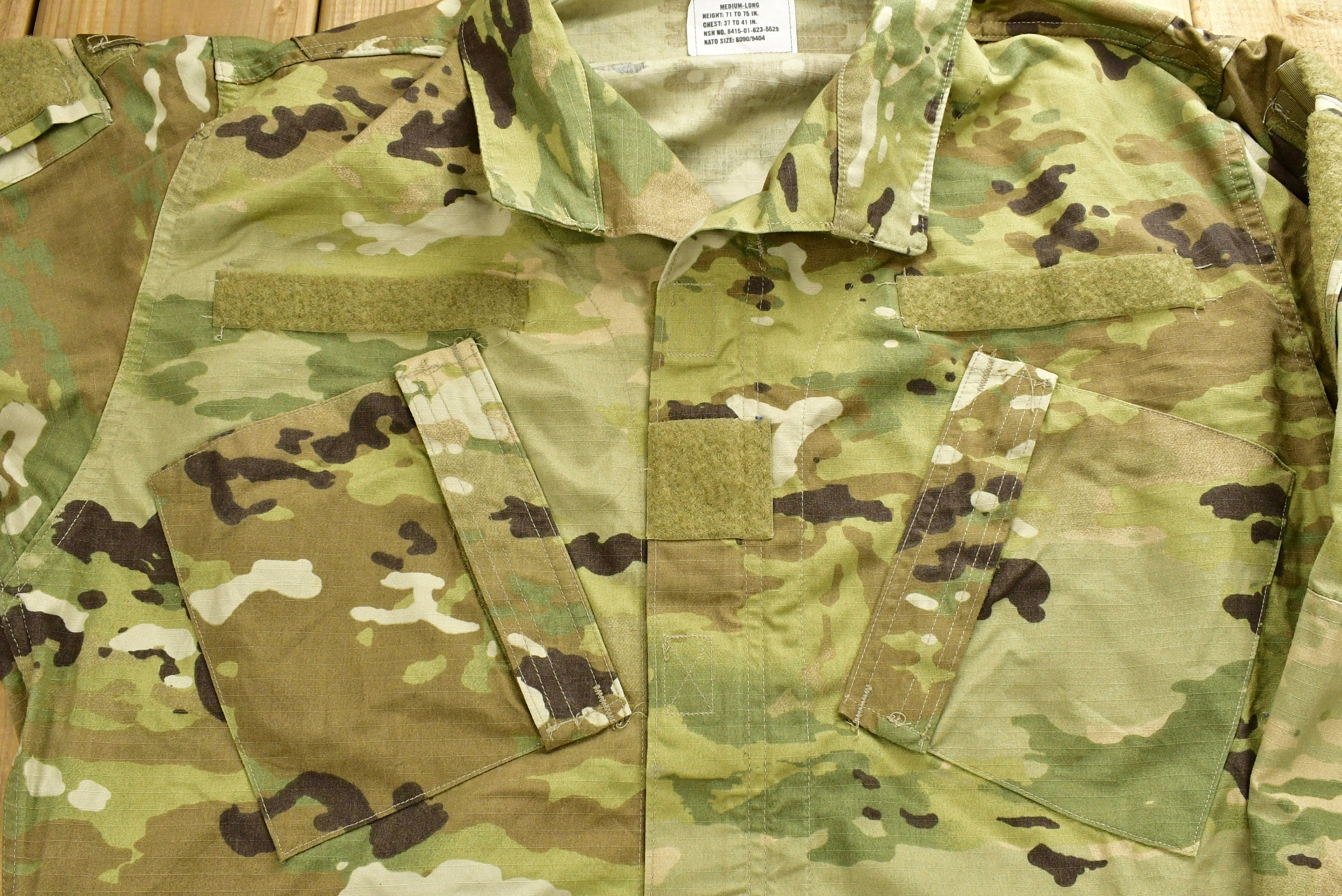Vintage Military Cargo Pocket Shirt