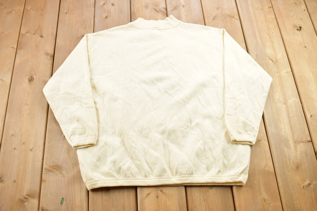 Vintage 1990s Separate Issue Floral Crewneck Sweater