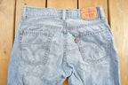 Vintage 1990s Levi's 505 Red Tab Denim Jeans Size 30 x 27