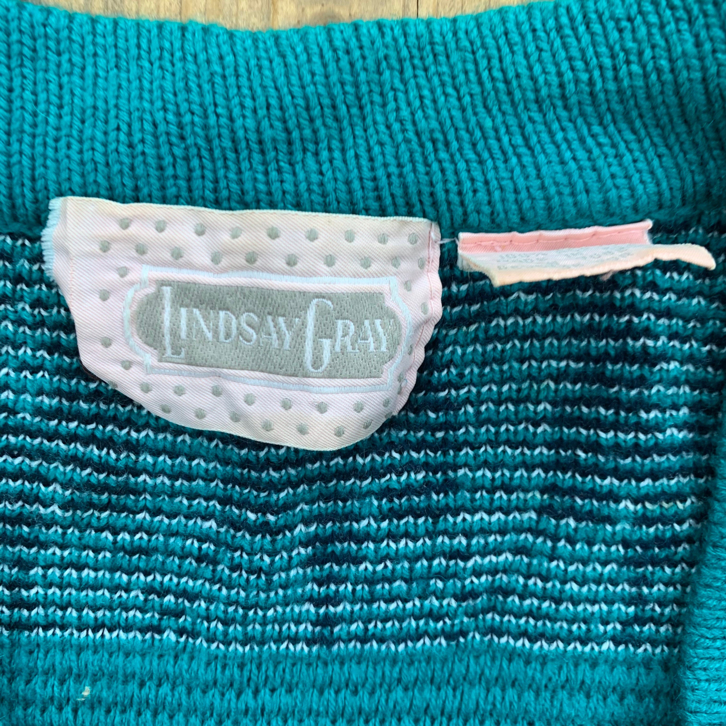 Vintage 90's Knitted Cardigan Sweater