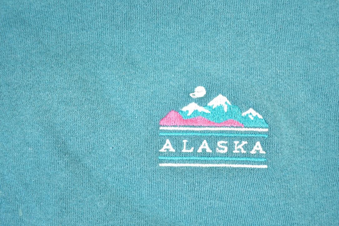 Vintage 1990s Alaska Crewneck Sweatshirt Mens M