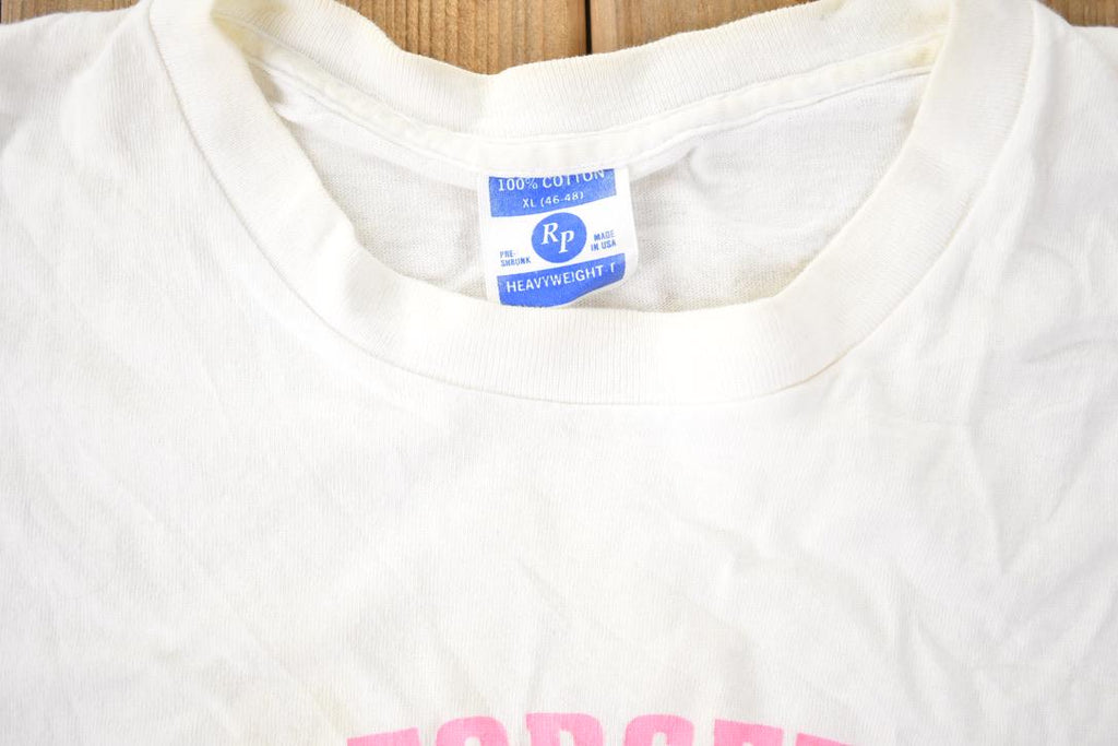 Vintage 1990s Funny Bingo Theme Single Stitch Graphic T Shirt Made In USA