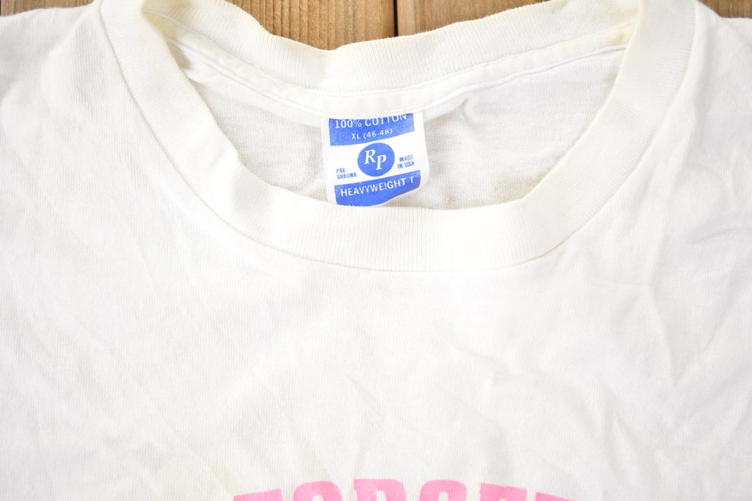 Vintage 1990s Funny Bingo Theme Single Stitch Graphic T Shirt Made In USA