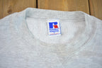 Vintage 1990s Collegiate Russel Crewneck Sweatshirt Made In USA