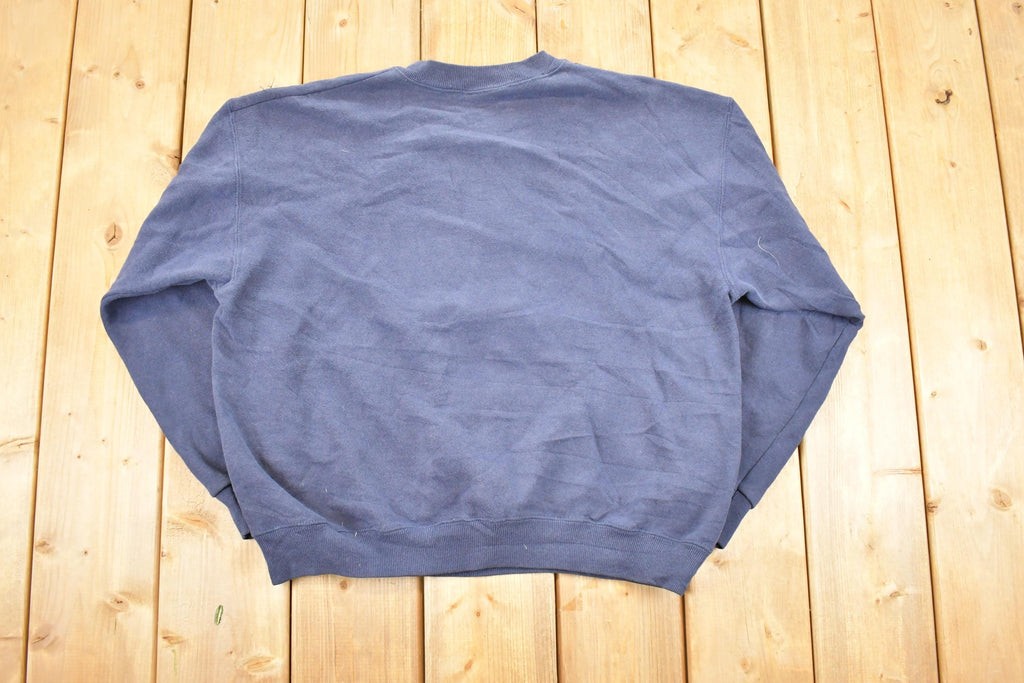 Vintage 1990s Glenville Emmons Wolverines University Crewneck Sweater Men's L