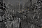 Vintage 1990s Otello Pelle Leather Motorcycle Jacket Women's M / Leather Biker Jacket / Leather Coat / Winter Outerwear / 90s Jacket