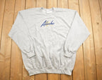 Vintage 1990s Alaska Novelty Crewneck Sweatshirt