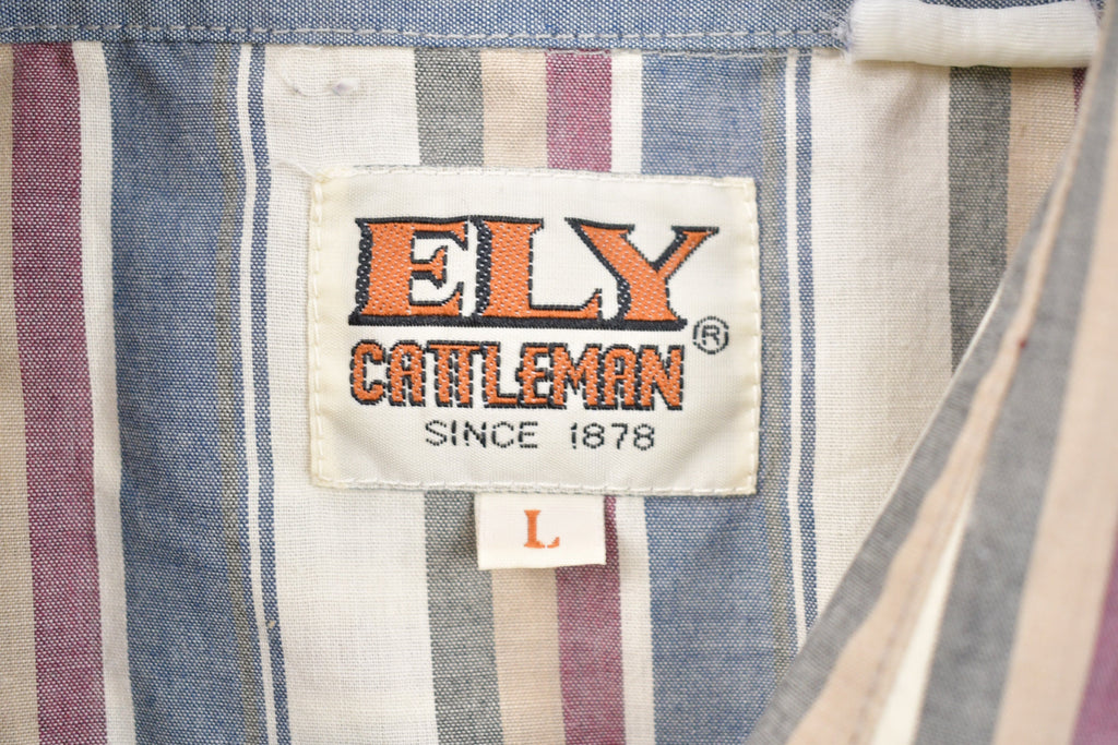 Vintage 1990s Ely Cattleman Button Up Shirt