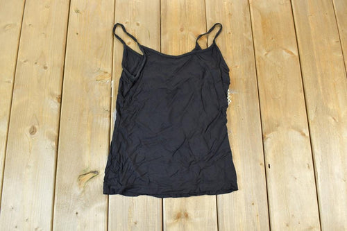Women Vintage Vigos Y2K T-Shirt Vigoss Grunge Skull Print Tank Top / Contrast Stitch / Internet Famous Clothing / Over Dyed