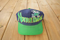 Vintage 1990s University Of Notre Dame Collegiate Big Logo Snap Back Hat  Fighting Irish  90s Snap Back  Vintage Hat  Embroidered