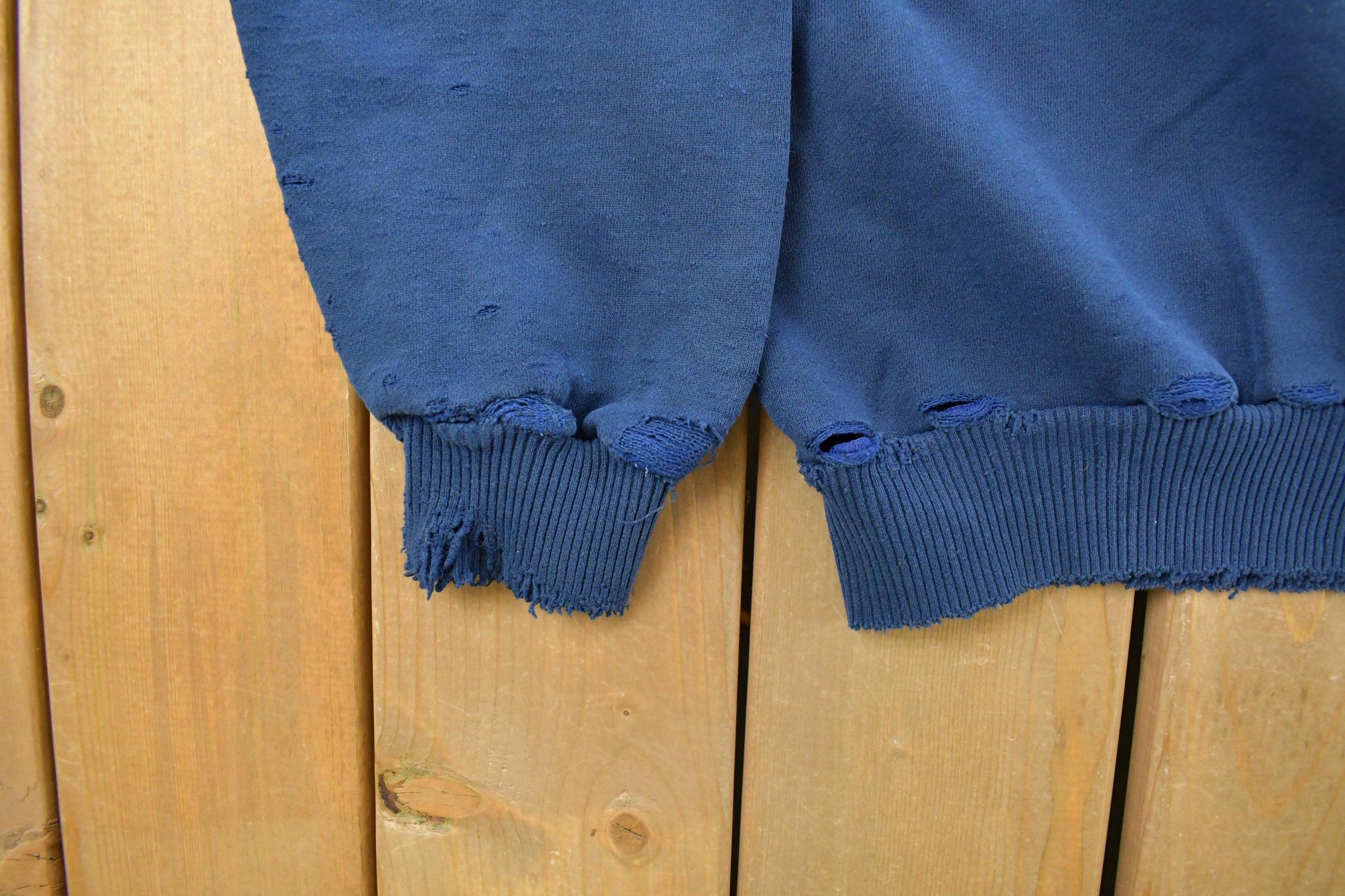 Vintage 1990s Distressed University Of Michigan Wolverines Collegiate Crewneck Sweatshirt Men's Large / 90s Collegiate