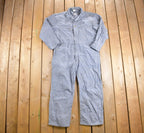 Vintage 1980s Lee Union-Alls Herringbone Jumpsuit