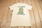 Vintage 1980s G.I. Jane Uncle Sam Wants You Graphic T Shirt