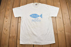 Vintage 1990s Jesus is my Boss Graphic T Shirt