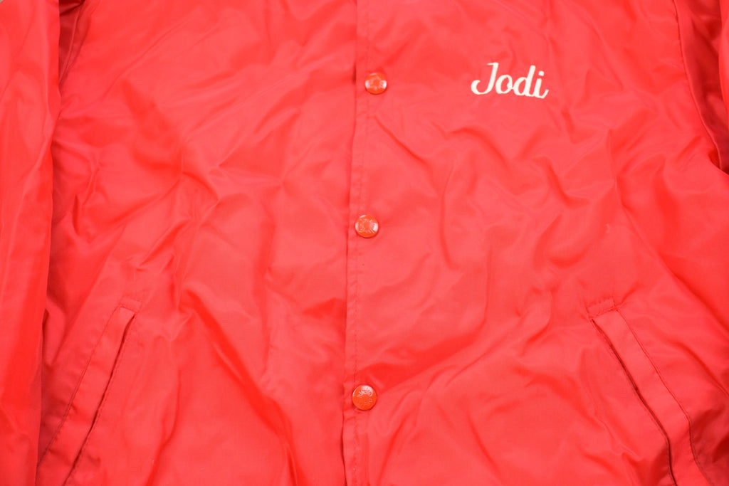 Vintage 1980s Birdie Football Varsity Bomber Jacket