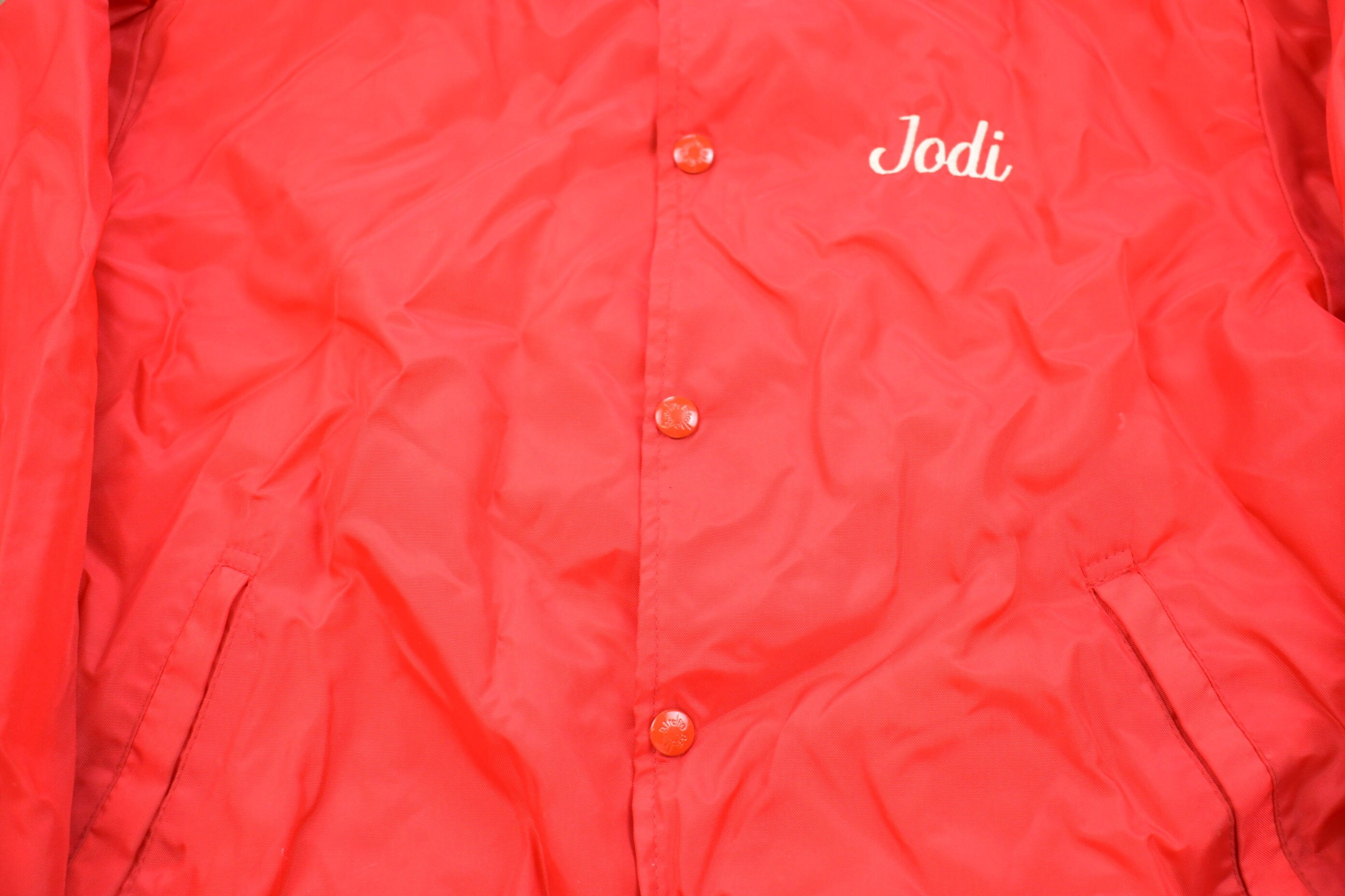 Vintage 1980s Birdie Football Varsity Bomber Jacket