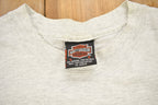 Vintage 1990s Lethbridge Harley Davidson Alberta Canada T-Shirt Made In Canada