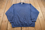 Vintage 1990s BVD Blank Distressed Crewneck Sweatshirt