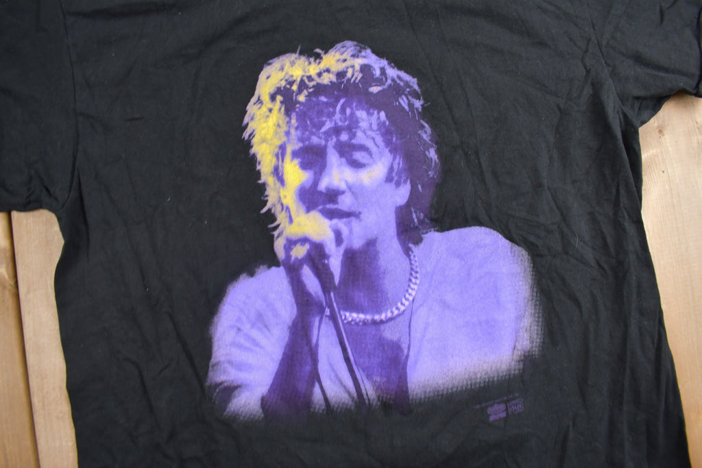 Vintage 1993 Rod Stewart Unplugged Band Tee