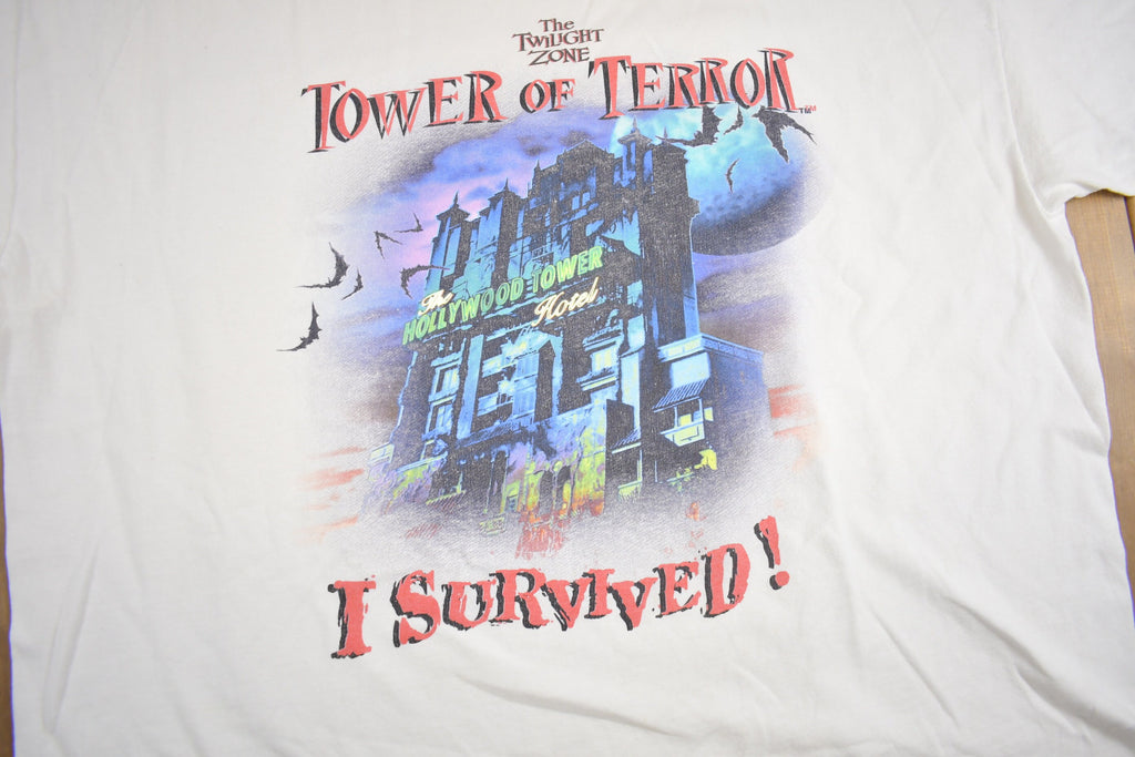 Vintage 1990s Disneyland Twilight Zone Tower of Terror T Shirt