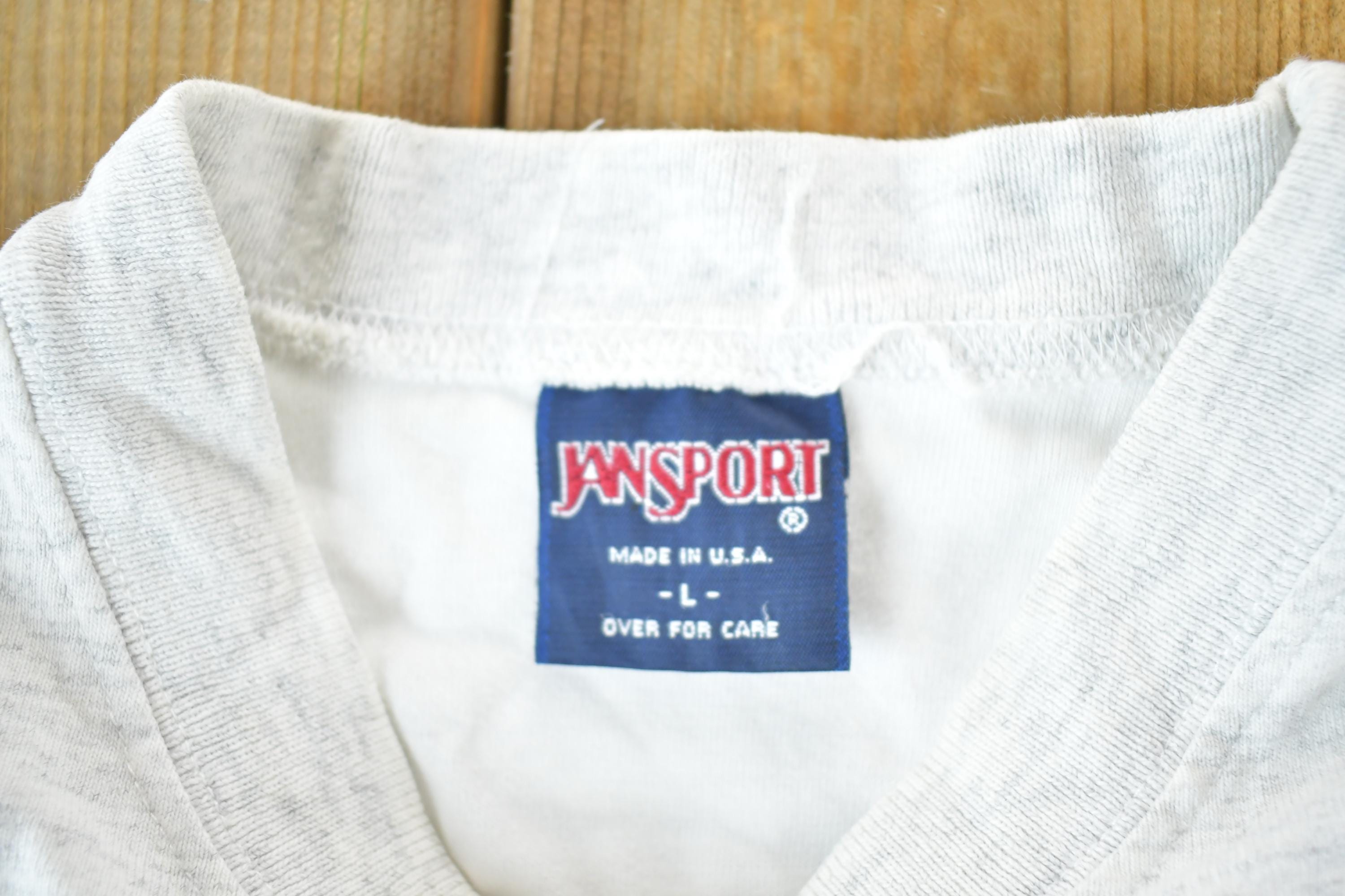 Vintage 1990s Jansport University Of Minnesota Collegiate Long Sleeve T-Shirt Mens L