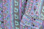 Vintage 1990s Panhandle Slim Abstract Button Up Shirt Men's XL