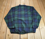 Vintage 1990s Tommy Hilfiger Plaid Fleece Sweater