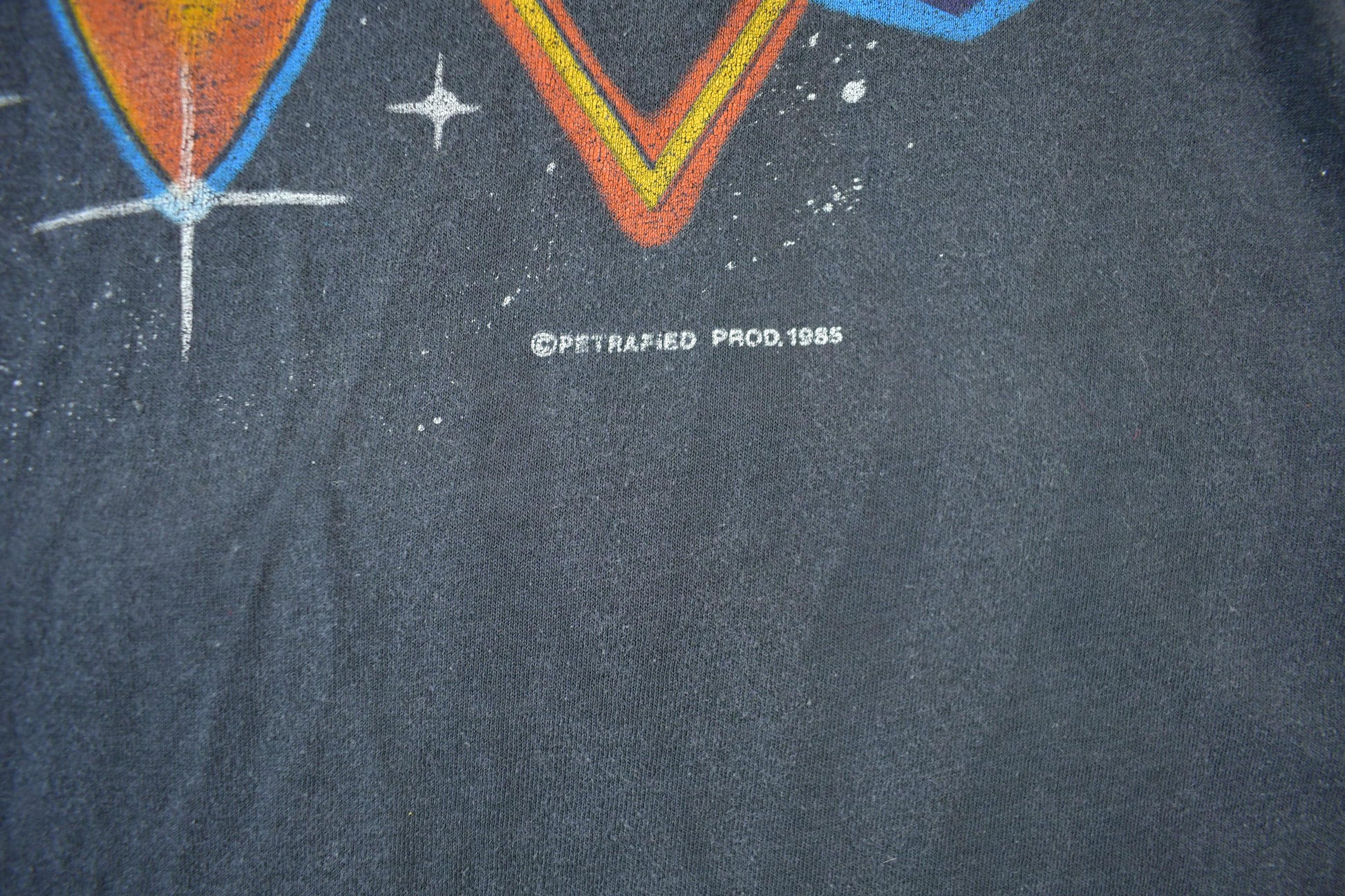 Vintage 1985 Petra Band T-Shirt God Gave You Rock n Roll Men's Small/ Christian Band Tee / Single Stitch /Made in USA /80s Music Promo