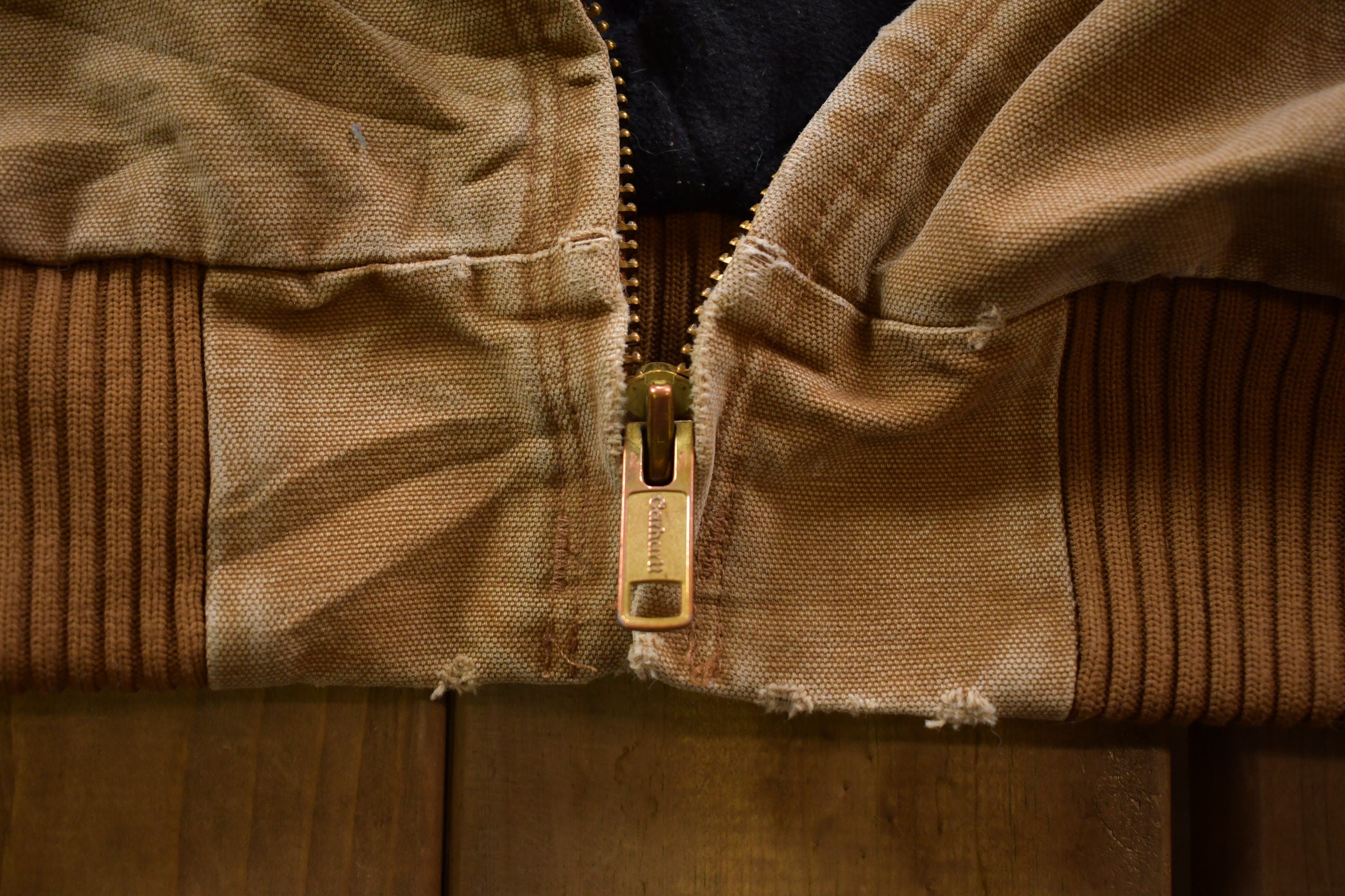 Vintage 1990s Naturally Distressed Carhartt Active Jac